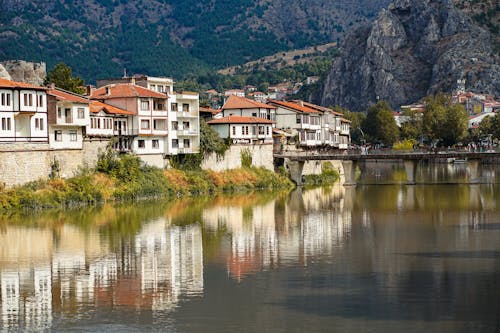 Photos gratuites de amasya, bâtiments, citadin