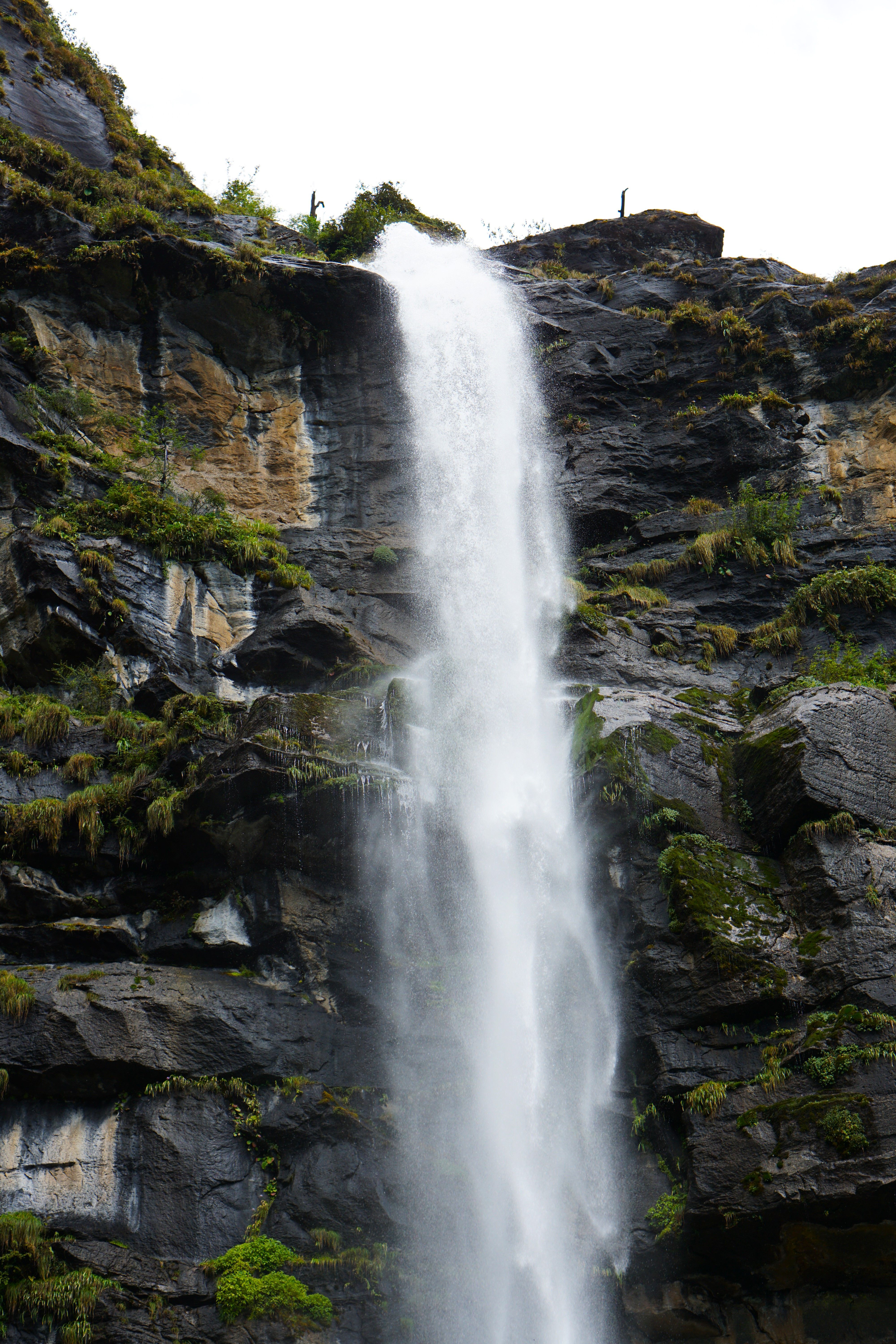 Waterfall on Rocks · Free Stock Photo