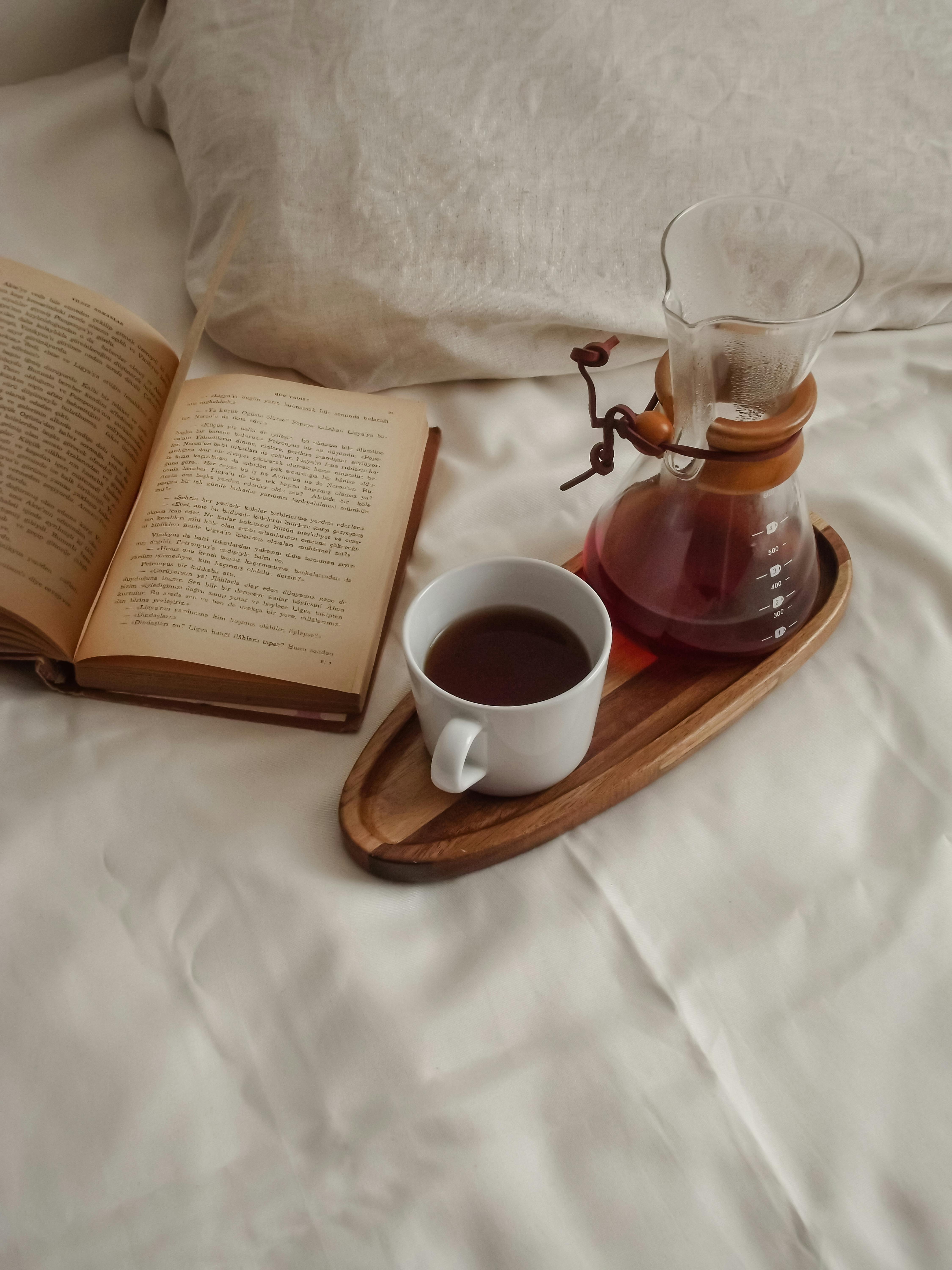 Coffee and Halloween are connected.