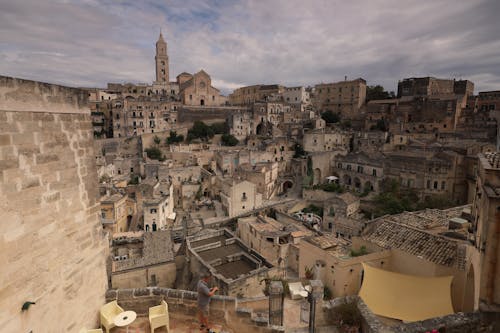 Old Buildings in Matera, Italy
