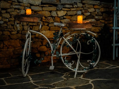 Decorative Bicycle Candle Holder