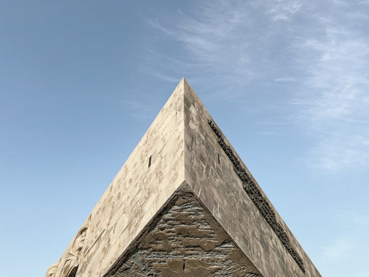 Triangular Shape Of Monument 