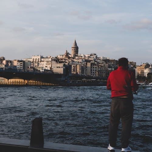 Ilmainen kuvapankkikuva tunnisteilla bosporin, galata-torni, Istanbul