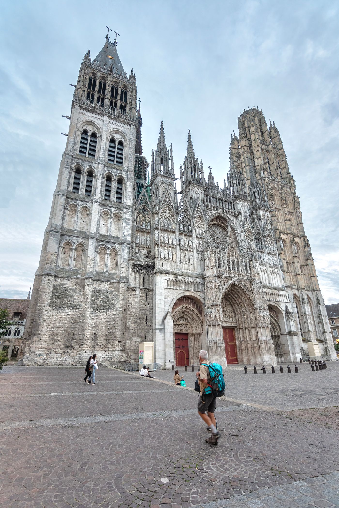 The old town of Rouen