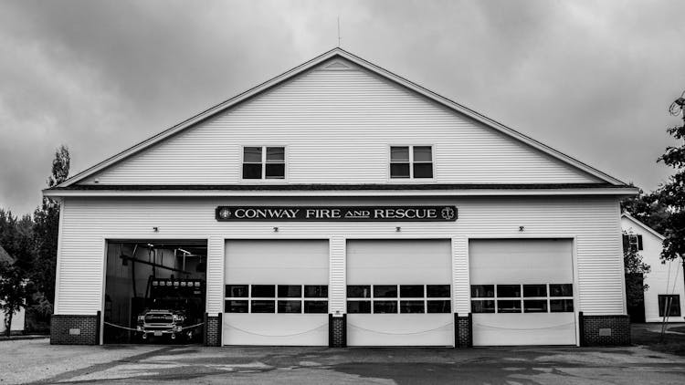 Fire Department Building In Conway, Arkansas, USA