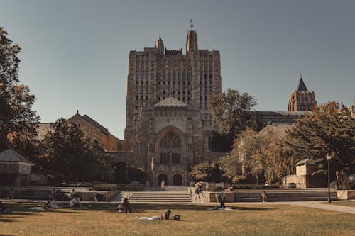 The Yale University Building, New Haven, USA
