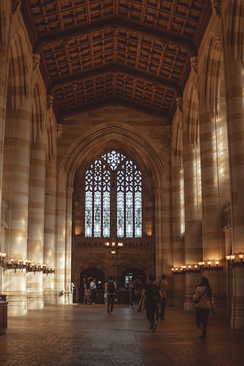 An Interior if the Yale University, New Haven, USA