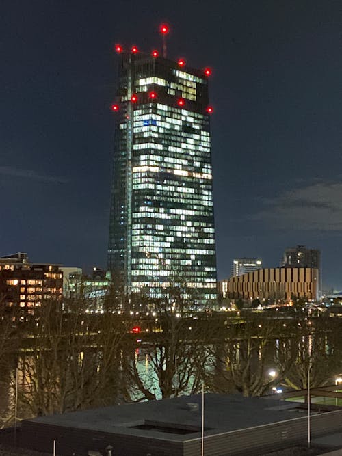 Fotos de stock gratuitas de ezb, torre, torre del banco