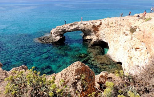 地中海, 多岩石的海岸, 岩石峭壁 的 免费素材图片