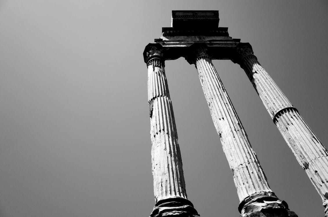 Free stock photo of architecture, columns, empire Stock Photo