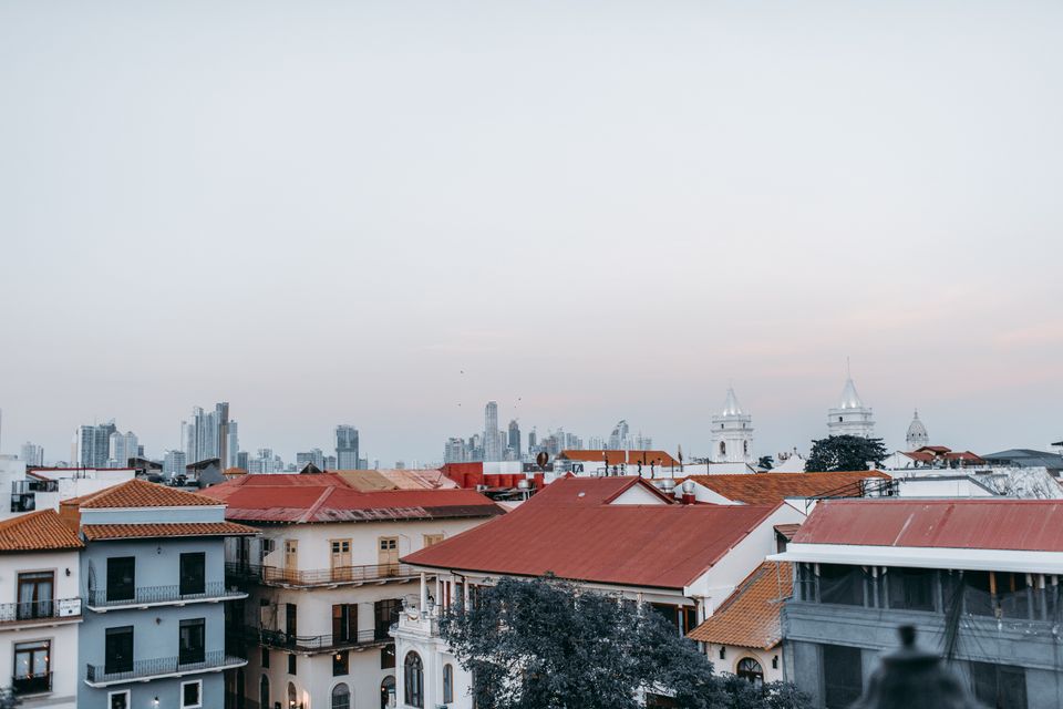 Terracotta rooftops of Casco Viejo