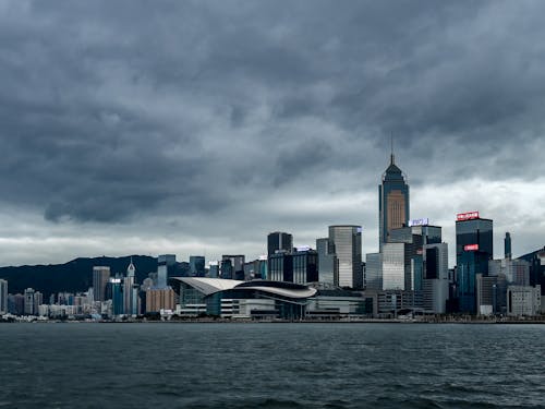 Ilmainen kuvapankkikuva tunnisteilla dramaattinen taivas, etelä-kiinan meri, hong kong