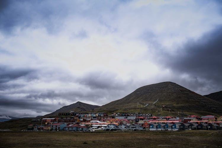 View Of Longyearbyen, Svalbard, Norway