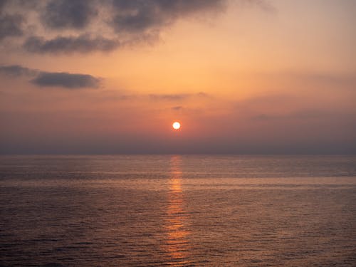 Sunset over Sea