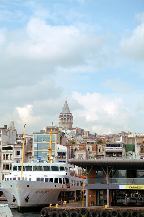 Foto stok gratis cityscape, craft penumpang, Istanbul
