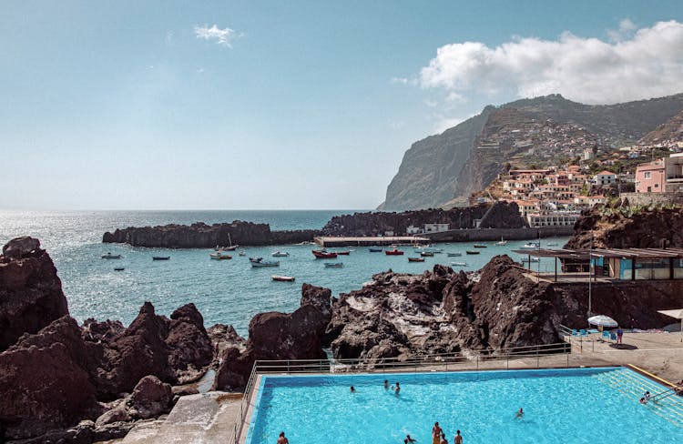 View On Camara De Lobos On Madera, Spain