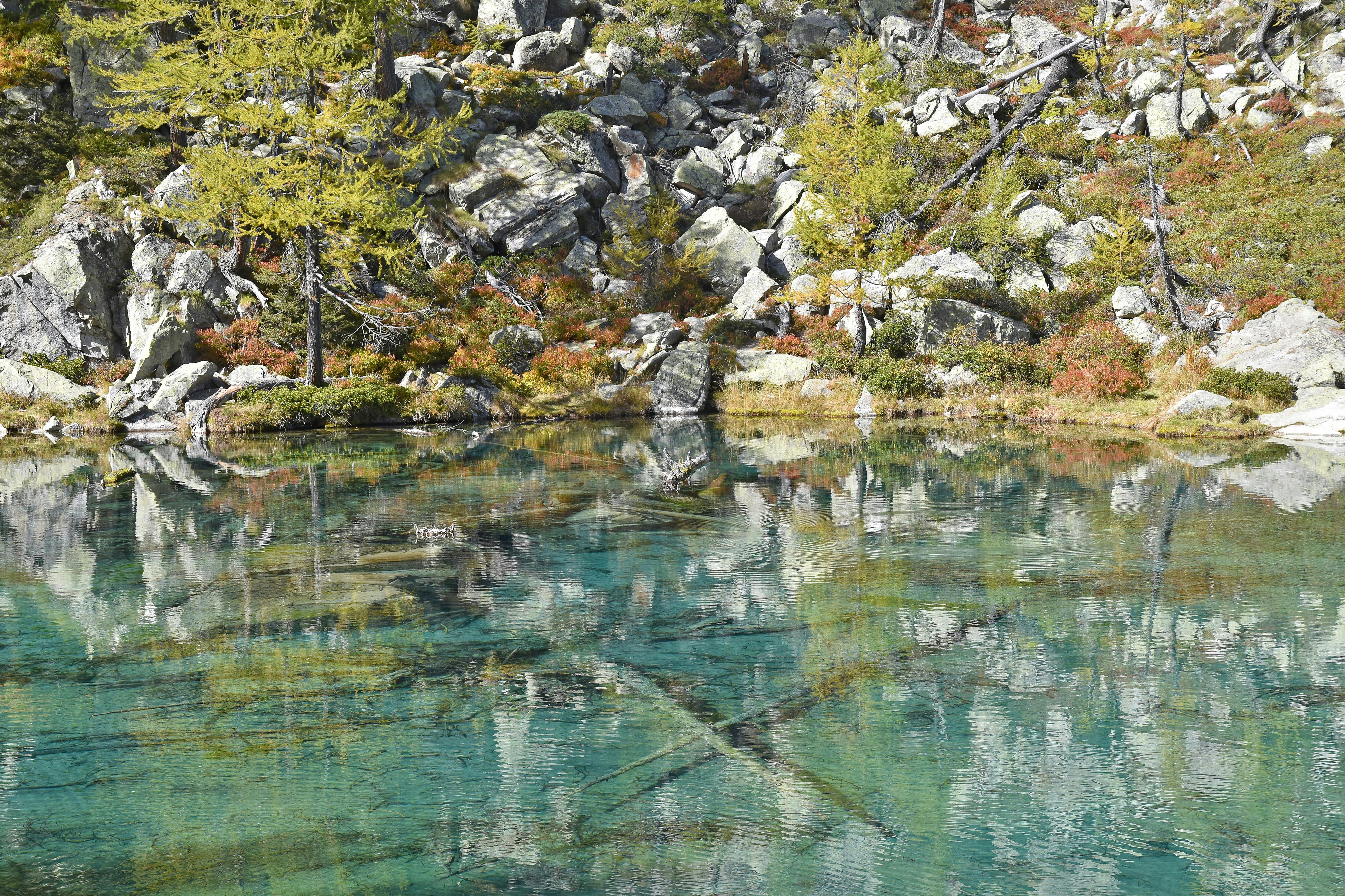 Crystal-Clear Alpine Lakes