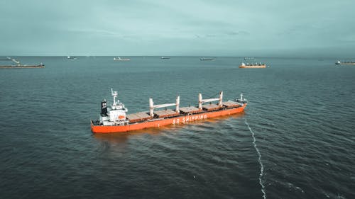 Immagine gratuita di logistica, mare, nave da carico