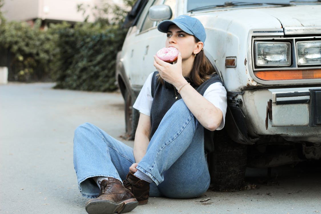 Ilmainen kuvapankkikuva tunnisteilla ajoneuvo, auto, donitsi