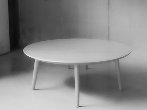 Empty Small Round Table 