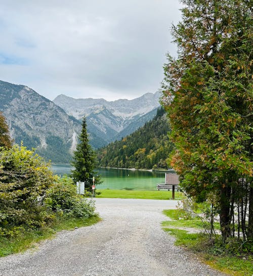 Lake in a Mountain Valley 