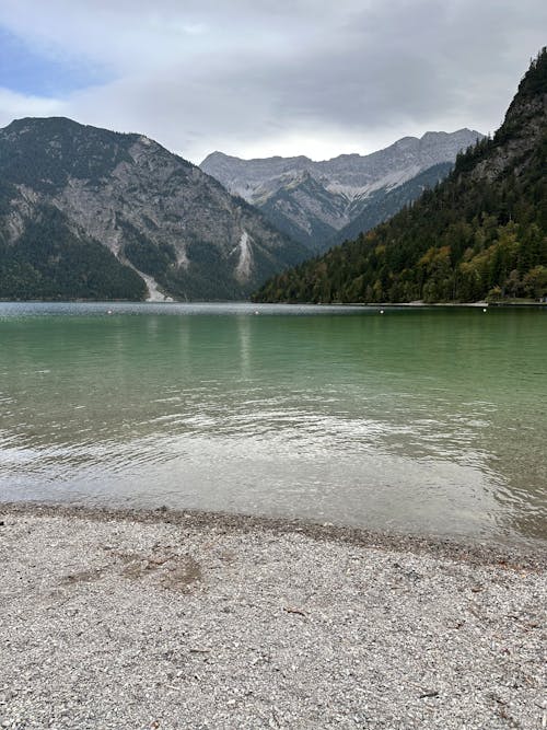 Lake in a Mountain Valley 