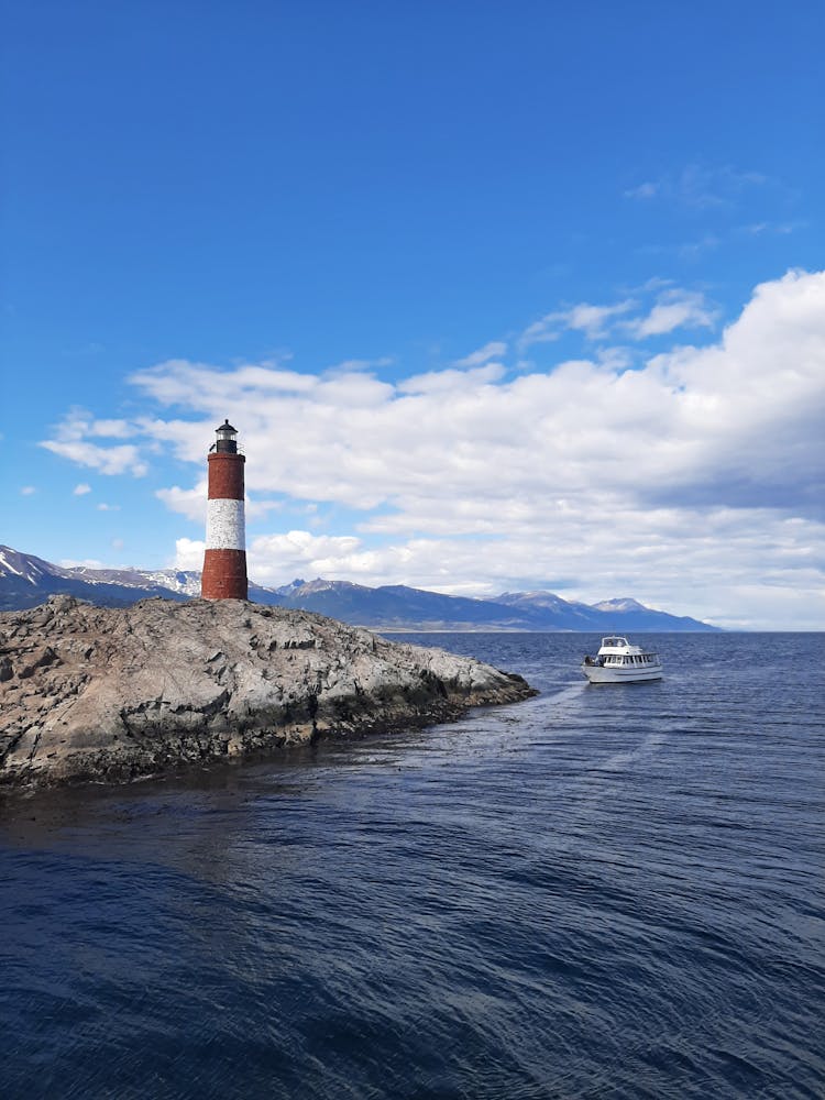 Les Eclaireurs Lighthouse In Argentina