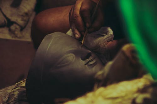 Hand Painting Mask