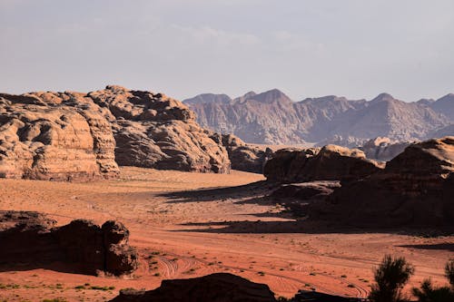 Barren Rocks around Canyon