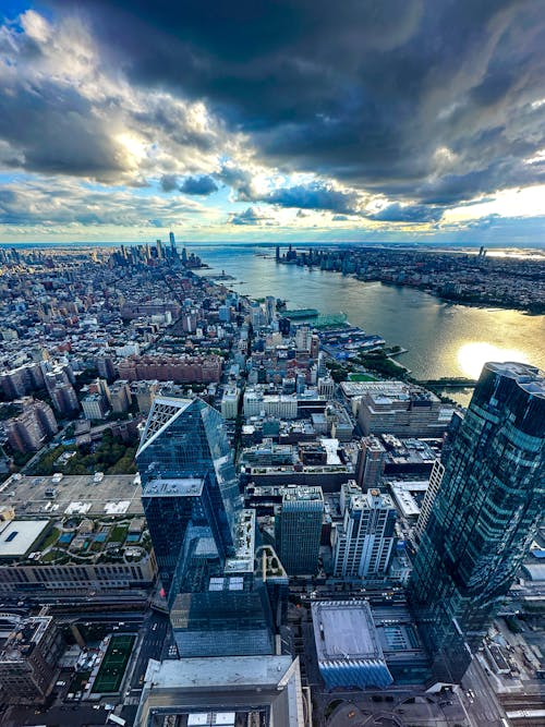 垂直拍攝, 城市, 天際線 的 免費圖庫相片