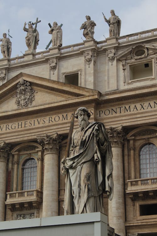 คลังภาพถ่ายฟรี ของ กรุงโรม, จัตุรัสเซนต์พอล, มหาวิหาร