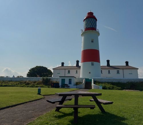 Free Souter Lighthouse  Stock Photo
