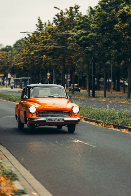 Δωρεάν στοκ φωτογραφιών με vintage, αυτοκίνητο, δρόμος