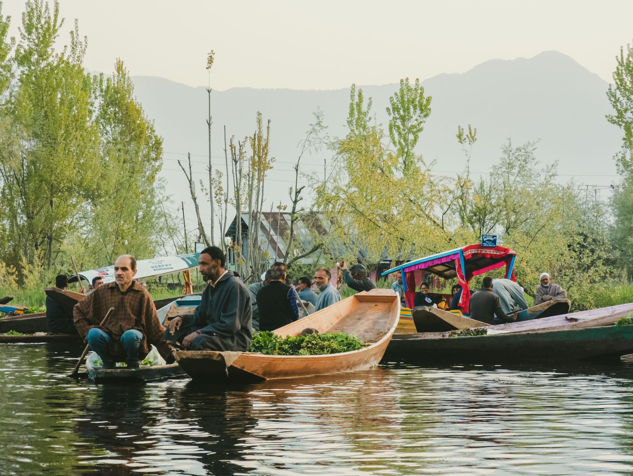 Floating Vegetable Market