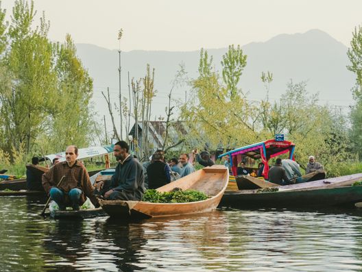 Floating Vegetable Market