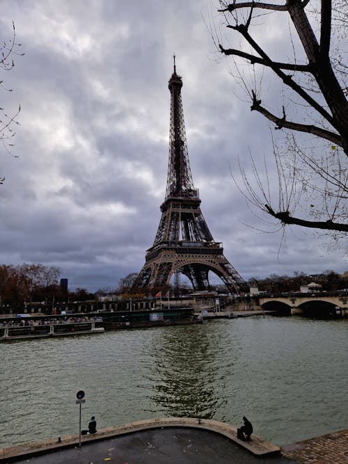 Immagine gratuita di nuvole nel cielo, onde d'acqua, parigi
