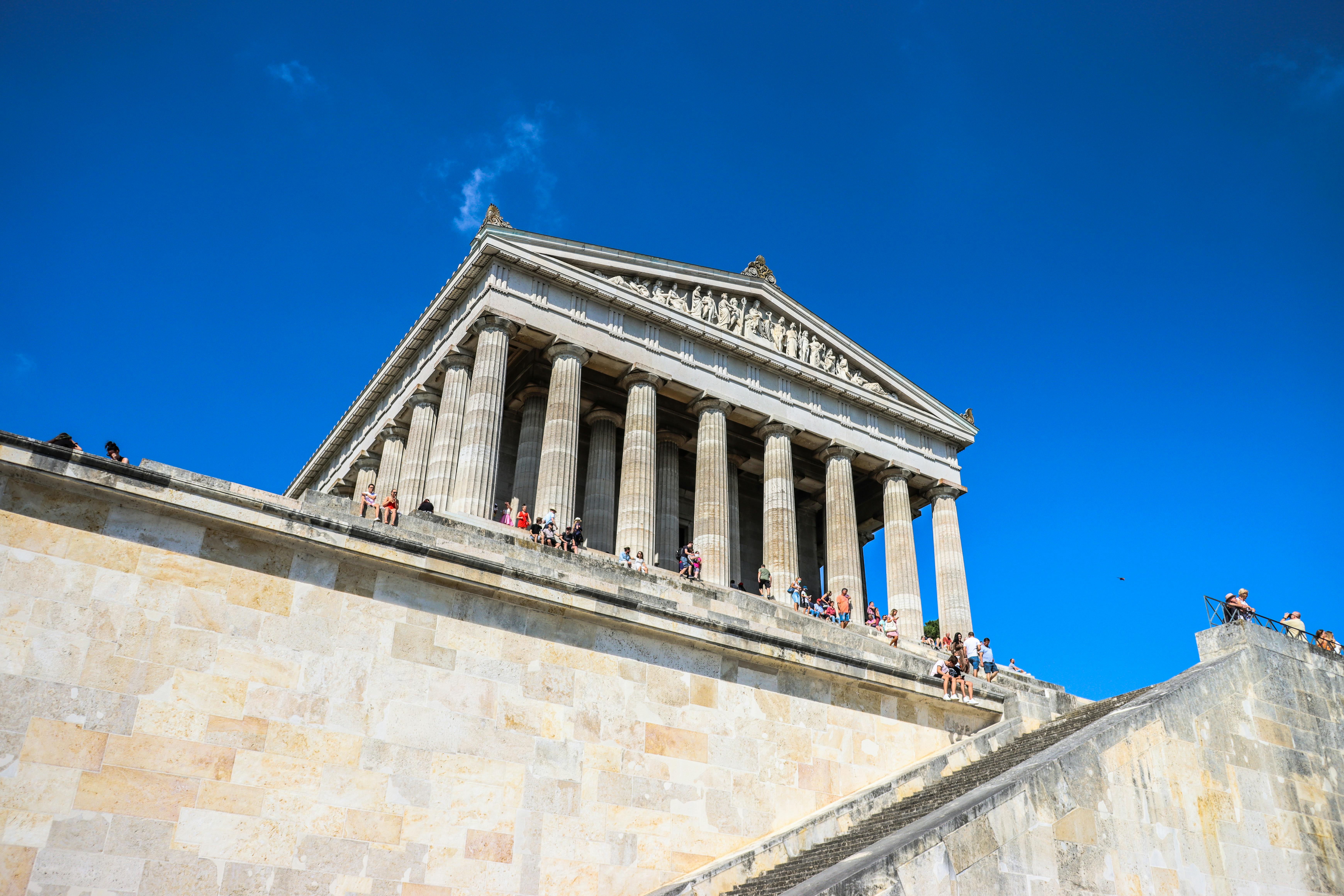 free photo of walhalla memorial in germany