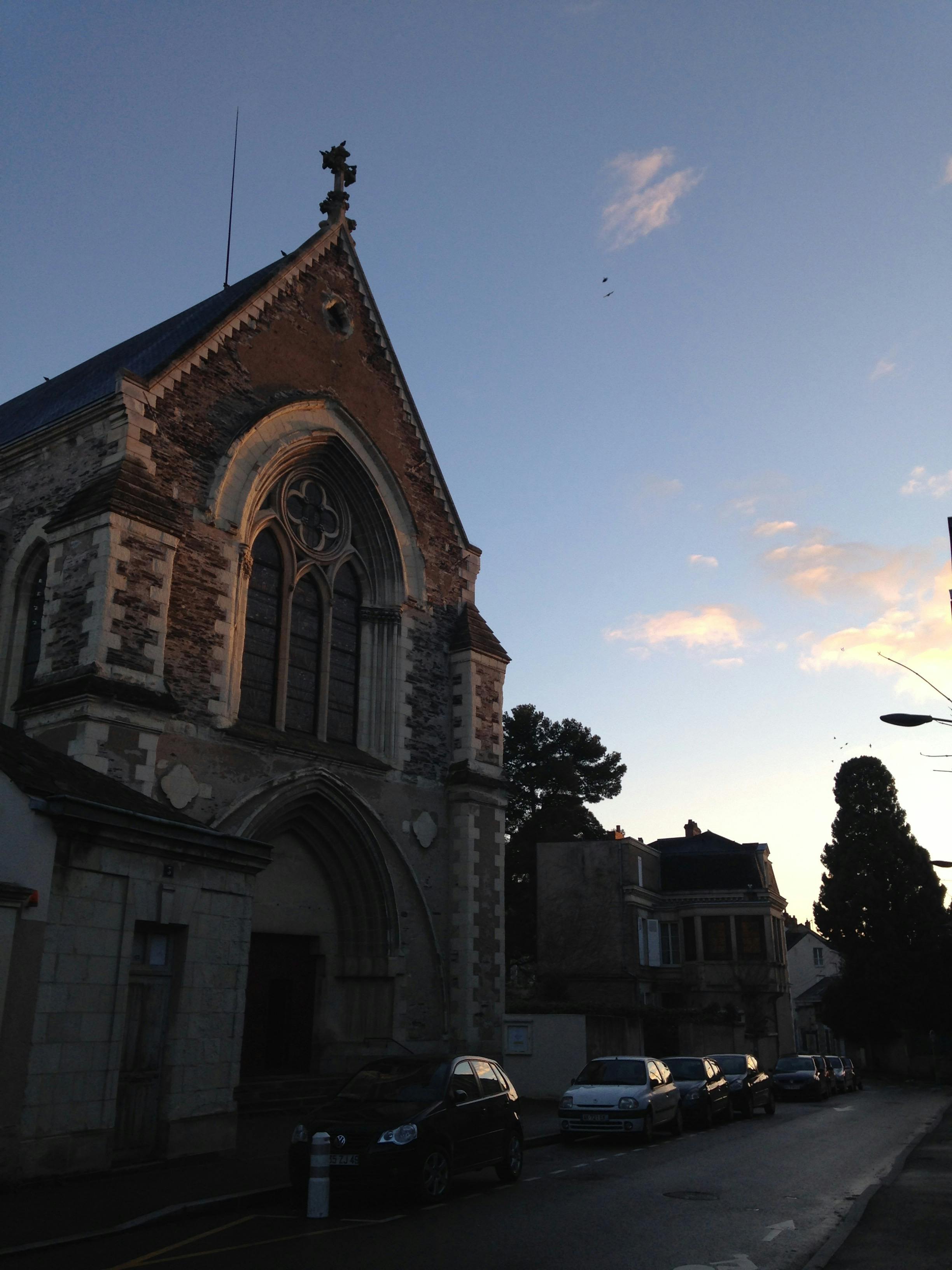 Free stock photo of church, saint paul, sunset