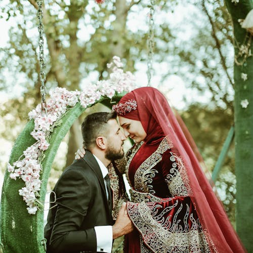 결혼 사진, 남자, 눈을 감다의 무료 스톡 사진