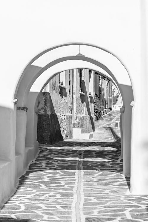 Arches over an Empty Alley