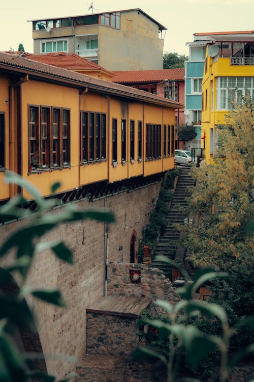 Kostenloses Stock Foto zu fenster, gebäude, mauer