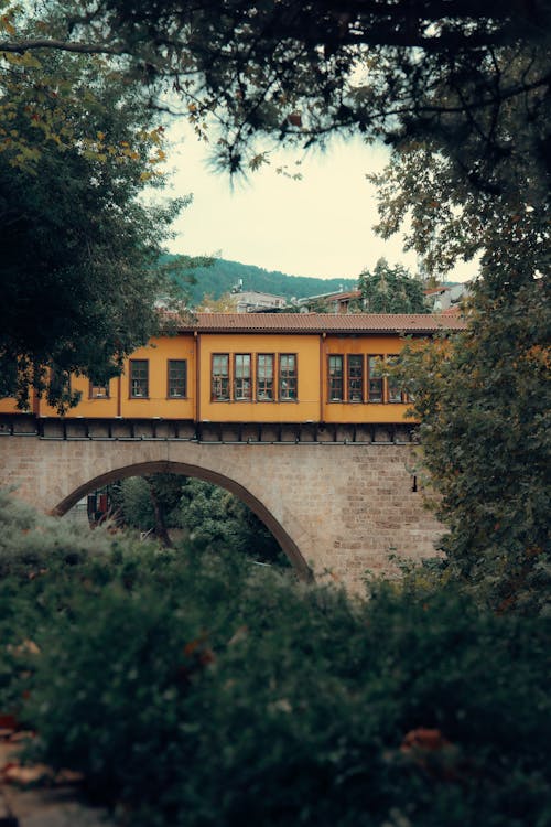 Irgandi Bridge in Bursa, Turkey