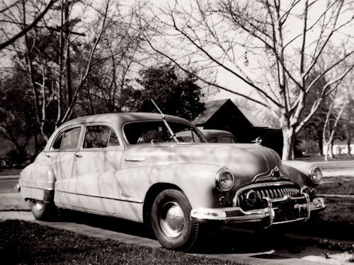 Buick Super in Black and White