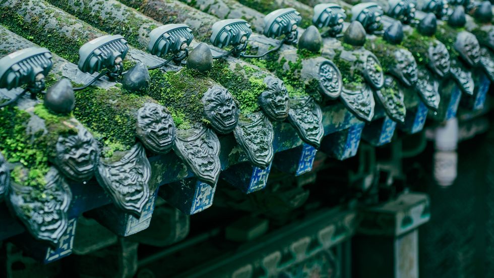 蜀南竹海仙寓洞悬崖栈道