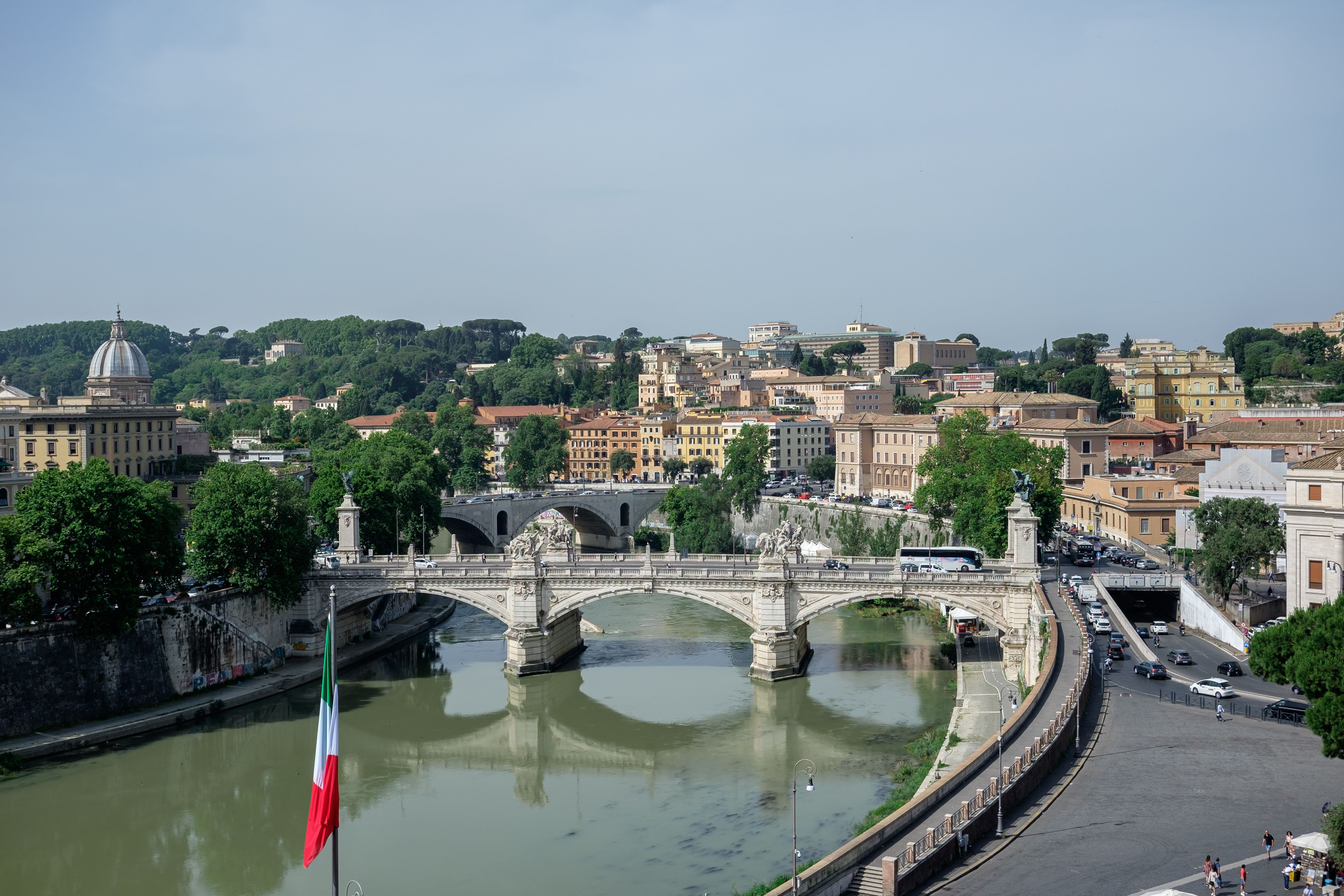 Vittorio Emanuele II Bridge in Rome · Free Stock Photo
