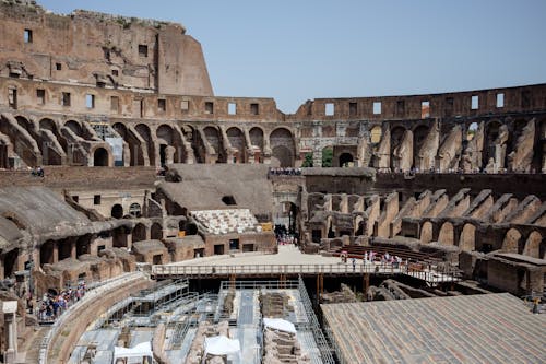 Ilmainen kuvapankkikuva tunnisteilla areena, arkeologia, Colosseum