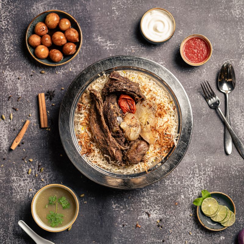 Mutton Mandi (Half)
