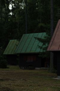 Cabins in woodland by Stepan Vrany on Pexels