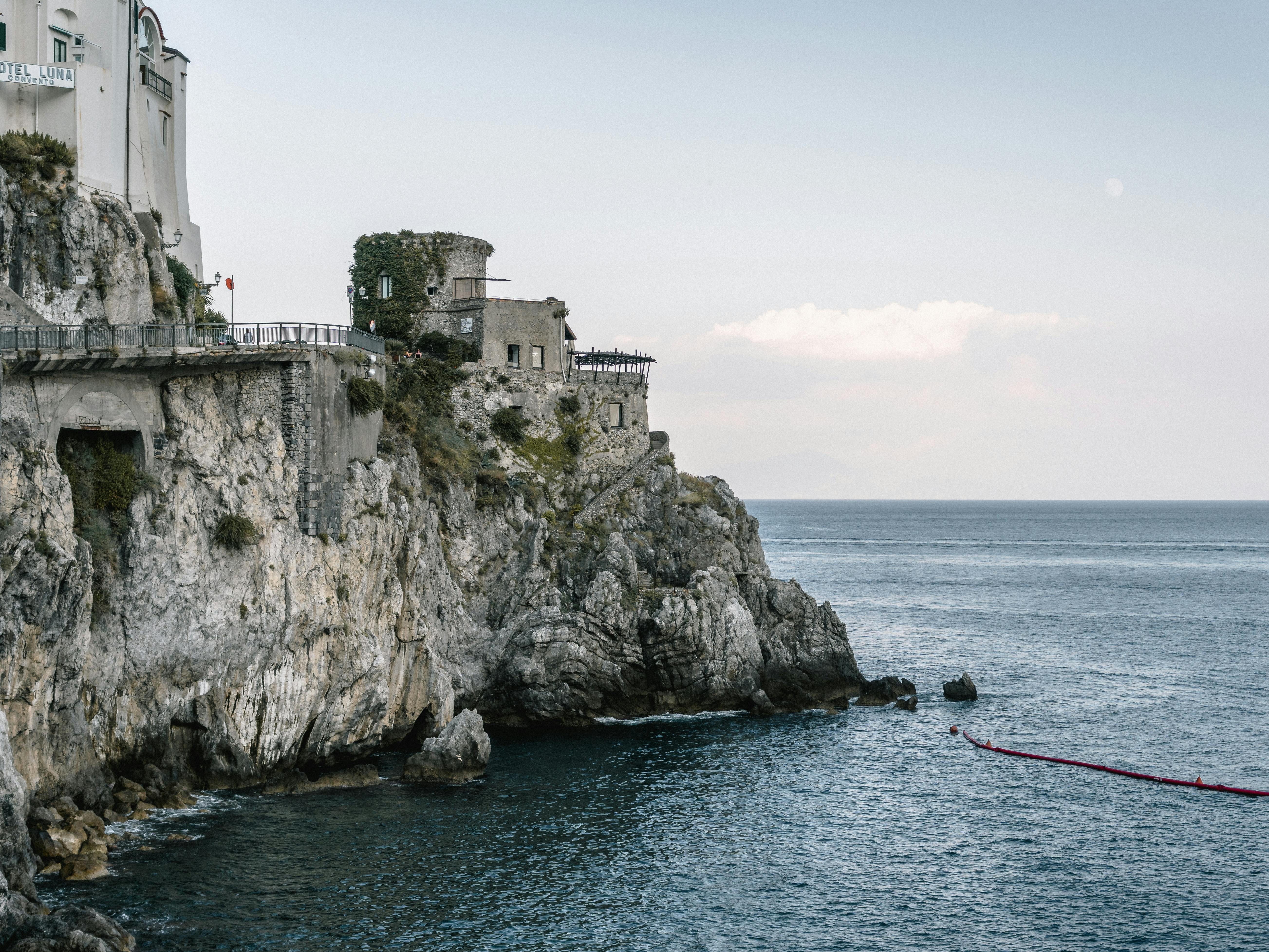 Concrete Building By The Sea · Free Stock Photo