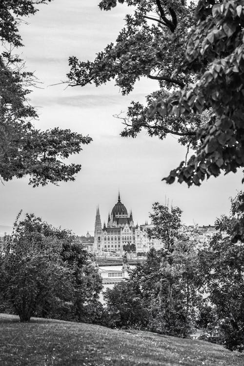 City Park with the Hungarian Parliament in the Background
